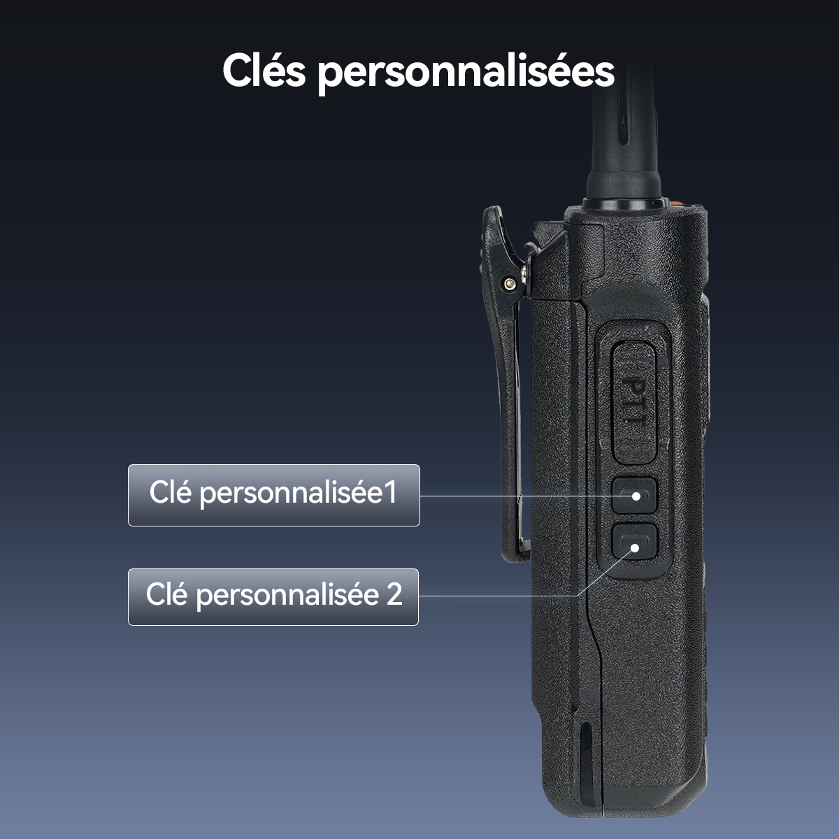 Radio DMR double bande GPS Ailunce HD2 10 W IP67