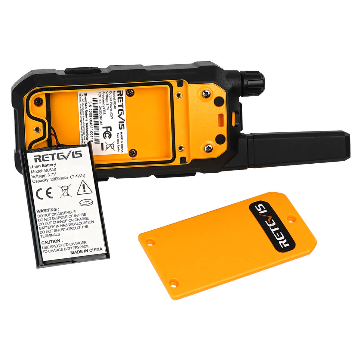 Talkies-walkies étanches et robustes RB648