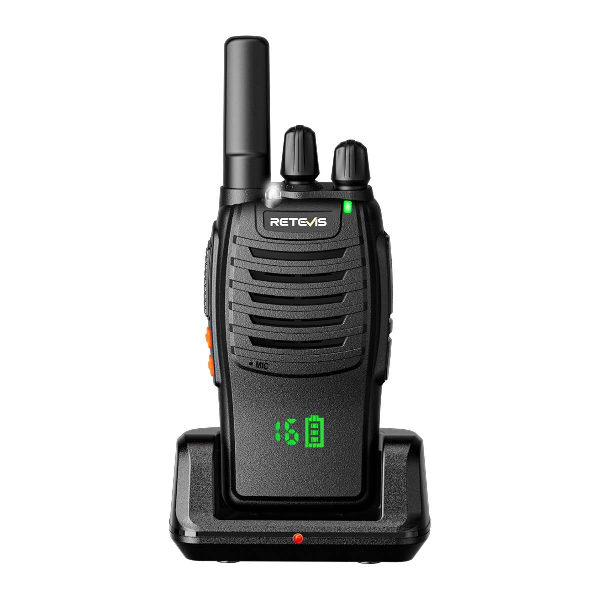 Talkie-walkie PMR446 rechargeable Retevis H777H avec écran caché (lot de 2)