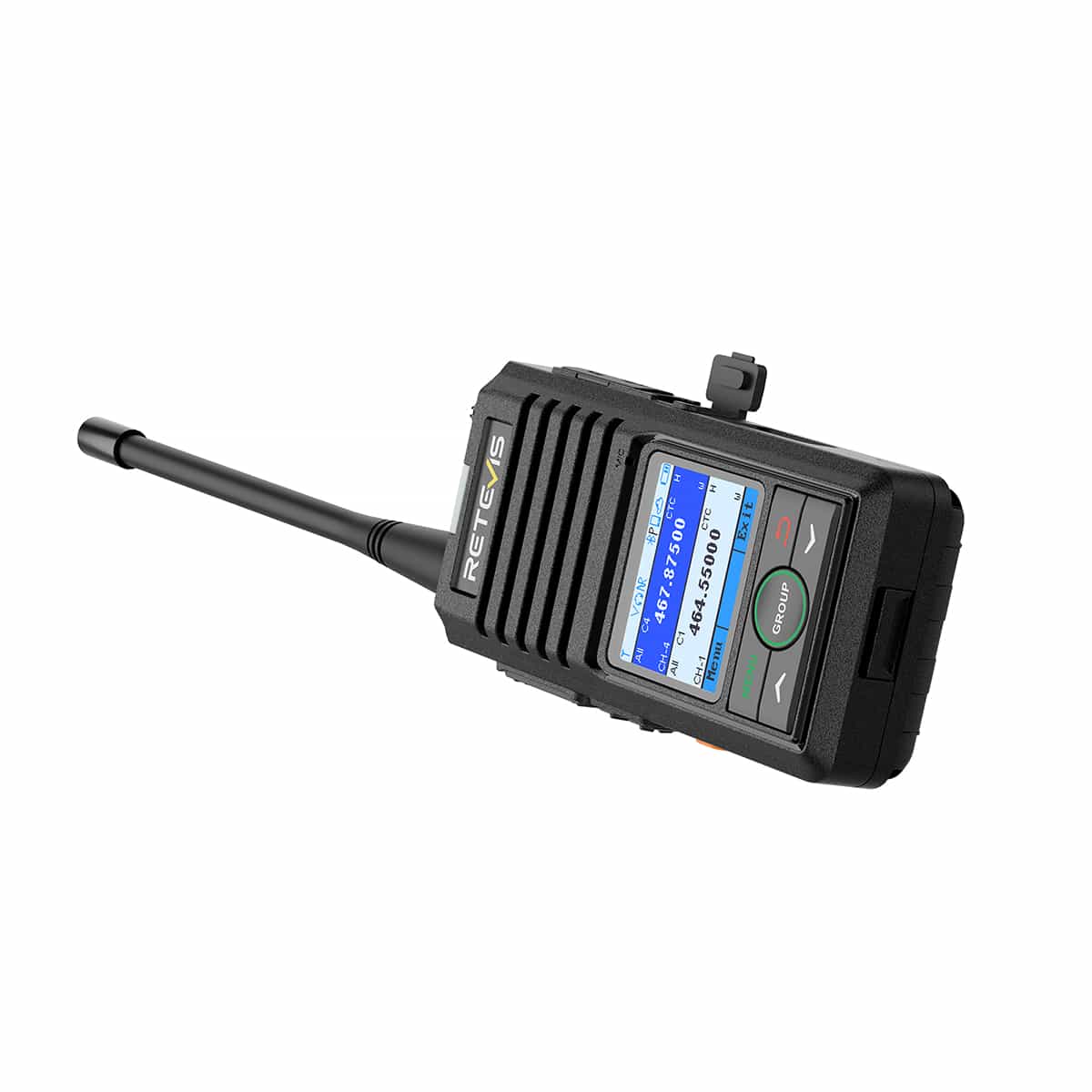 Retevis RB658 Talkie Walkie Bluetooth Contrôle APP, Réduction du bruit AI