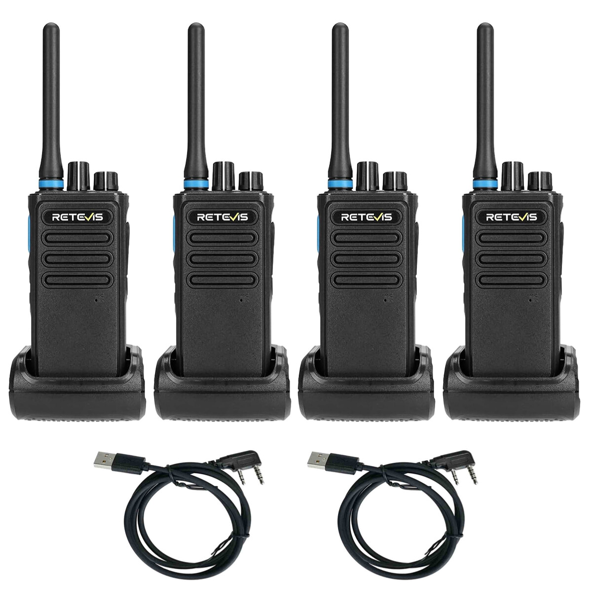 Retevis P1 Long Range DMR Superheterodyne Two-Way Radio