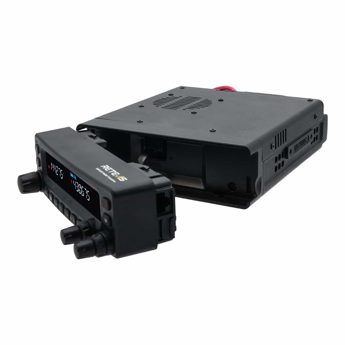 Retevis MA1 HAM Mobile Radio UHF VHF 50W haute puissance avec panneau avant amovible