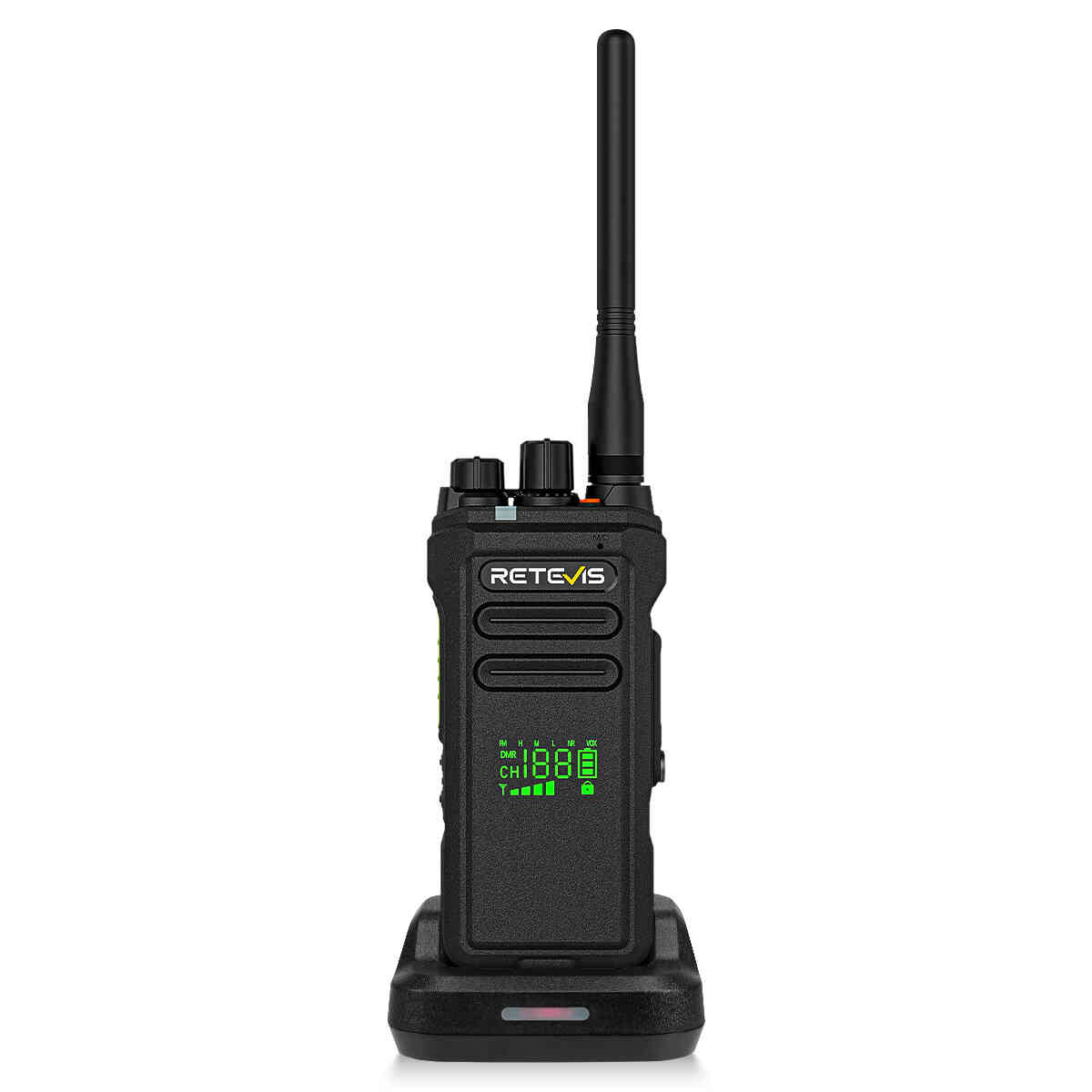 Retevis NR30D AES256 Radio professionnelle DMR étanche longue portée avec réduction du bruit
