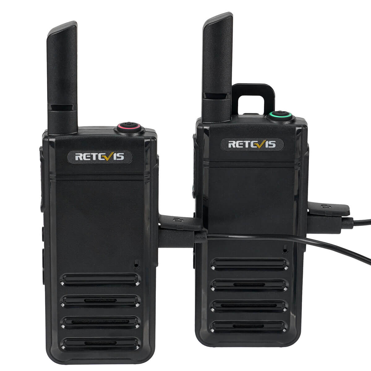 Retevis RB639 Talkie Walkie Professionnel, Bluetooth PMR446 Rechargeable Mini Talkies-Walkies