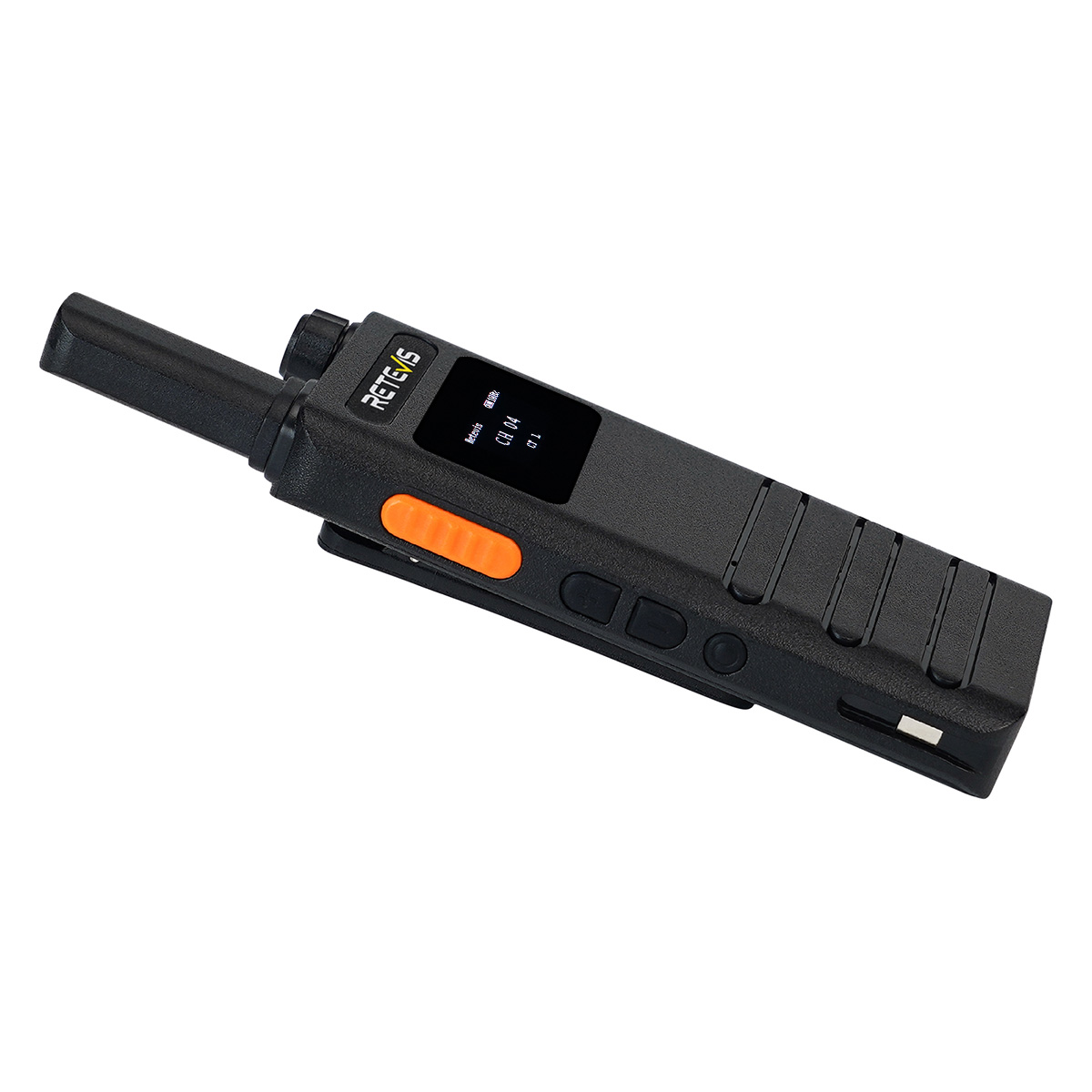 Retevis B63S Talkie-walkie rechargeable ultra-mince PMR446 avec écran LCD