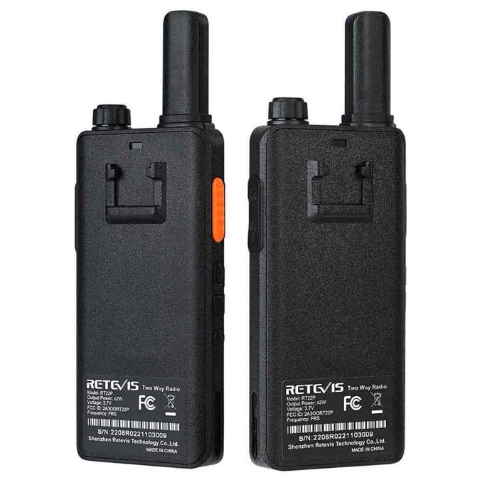 Retevis RT622P PMR446 Radio D'affaires Portable à Grande Batterie