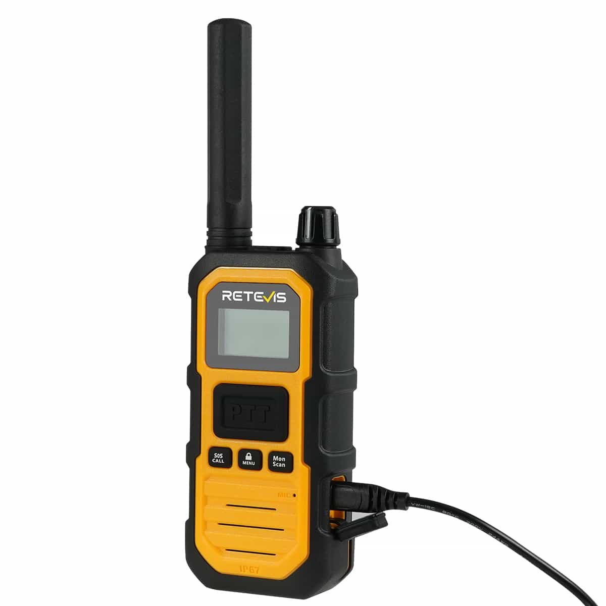 Retevis RB648P UHF 5W Talkie Walkies Bidirectionnelles Robustes Lot de 2