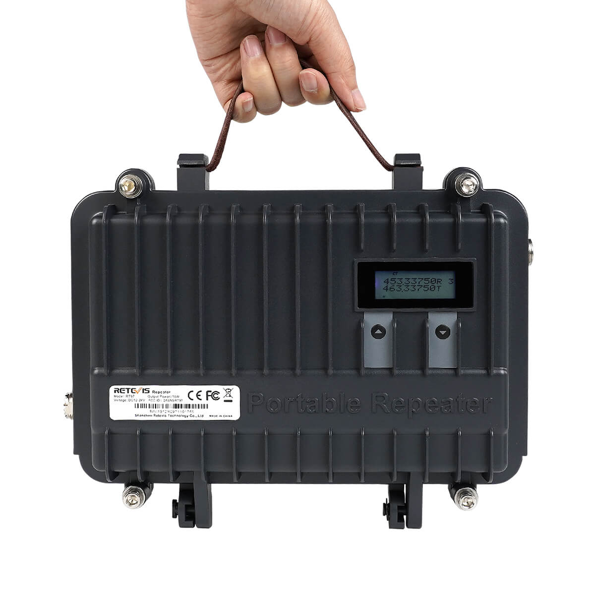 RT97 Répéteur Mini Portable Full Duplex Personnalisable