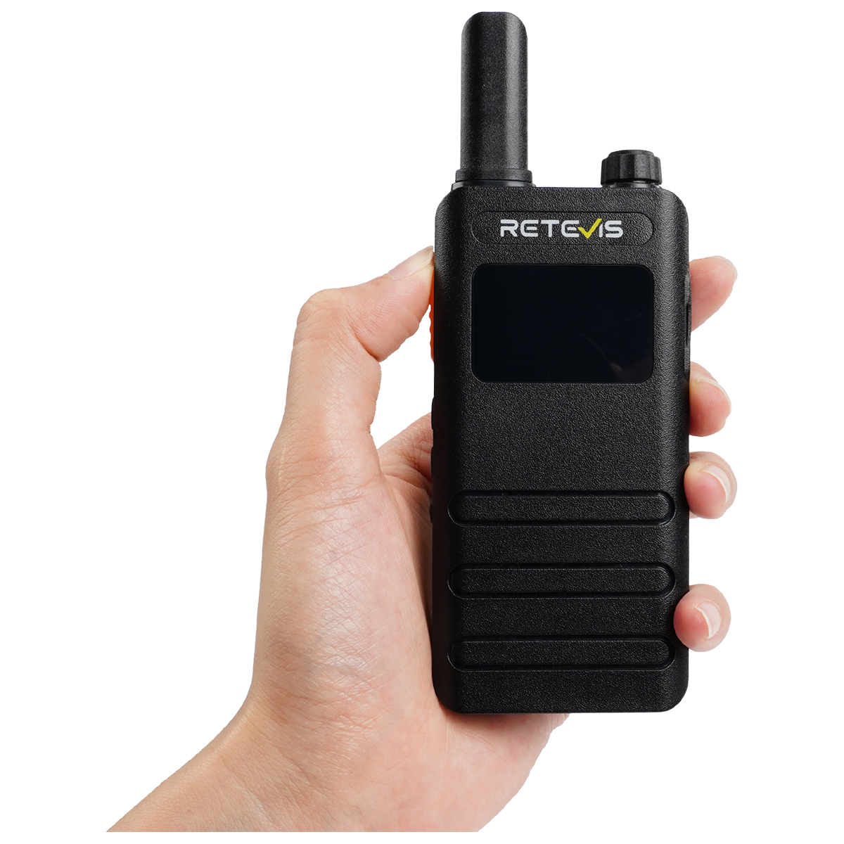 Retevis B63S Talkie-walkie rechargeable ultra-mince PMR446 avec écran LCD