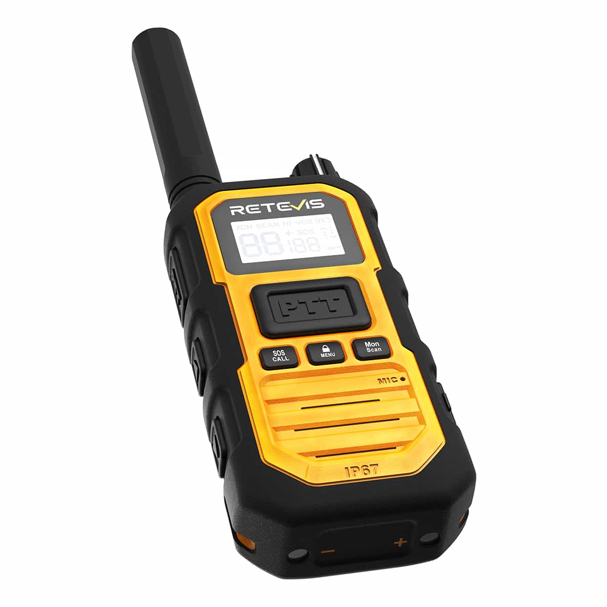 Retevis RB648P UHF 5W Talkie Walkies Bidirectionnelles Robustes Lot de 2