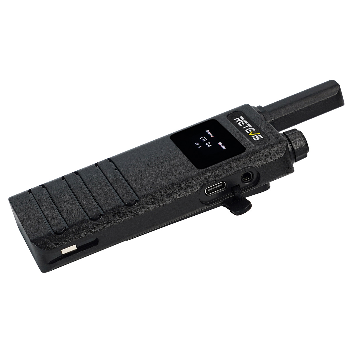 Retevis B63S Talkie-walkie rechargeable ultra-mince PMR446 avec écran LCD