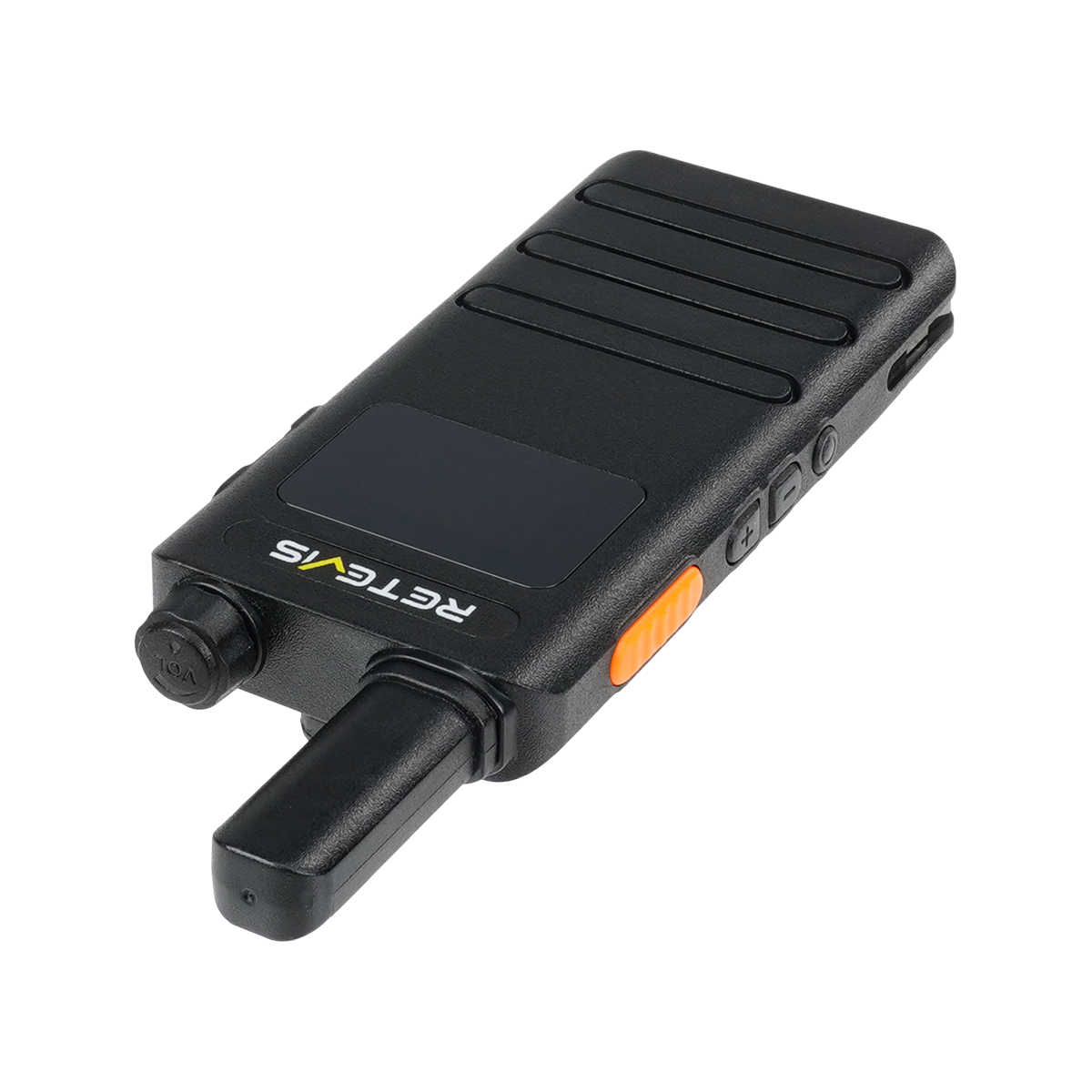 Retevis B63S Talkie-walkie rechargeable ultra-mince PMR446 avec écran LCD