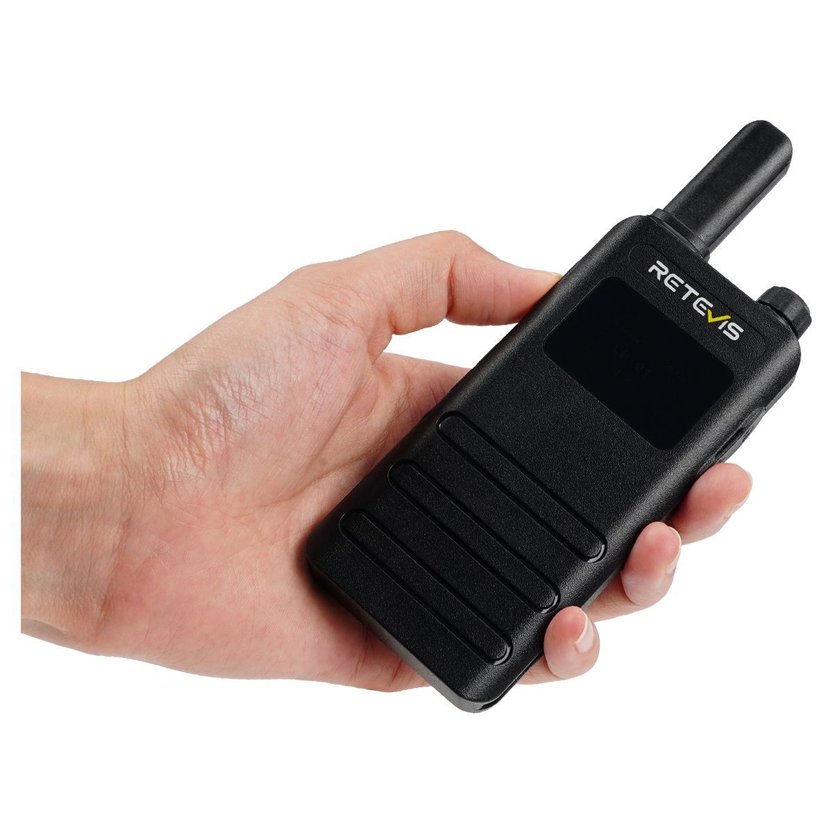 Retevis B63S Talkie-walkie rechargeable ultra-mince PMR446 avec écran LCD