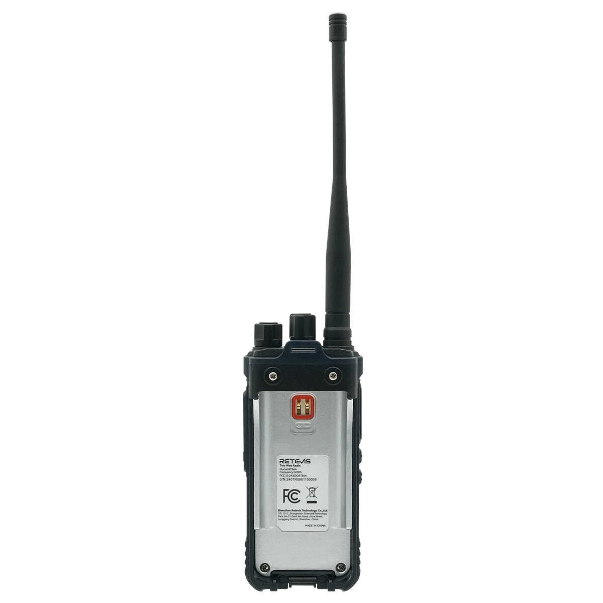 Retevis RT86A Radio professionnelle longue distance UHF  avec gain de micro