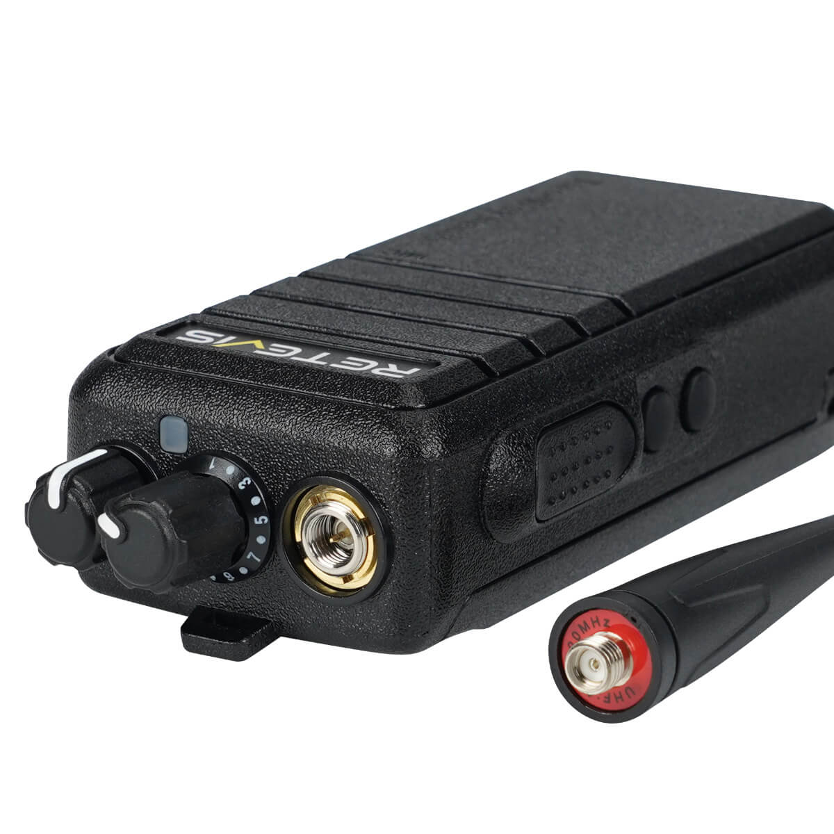 Retevis RB91 Répéteur Radio Numérique Portable à Fréquence Directe avec 2 Radios Portatives UHF RB24
